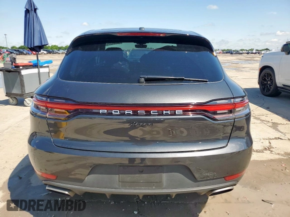 2021 Porsche Macan with VIN WP1AA2A5XMLB06210, listed as a Copart auction lot 58085225 with 38,015 mi miles and Salvage title. Bid and sale history available at DreamBid. Image 6.