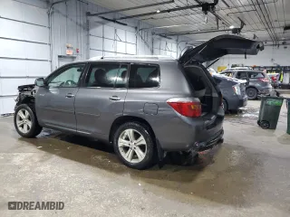 2009 Toyota Highlander Sport with VIN JTEES43A092132782, listed as a Copart auction lot 45700405 with 254,675 mi miles and Salvage Title. Bid and sale history available at carsss.com. Image 2.