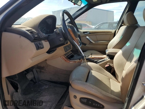 2002 BMW X5 4.4i with VIN 5UXFB33512LH33903, listed as a Copart auction lot 78229434 with 0 mi miles and Salvage Title. Bid and sale history available at carsss.com. Image 7.