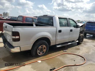 2008 Ford F-150 XL with VIN 1FTRW12W08FB19771, listed as a Copart auction lot 49075345 with 0 mi miles and Salvage Title. Bid and sale history available at carsss.com. Image 3.