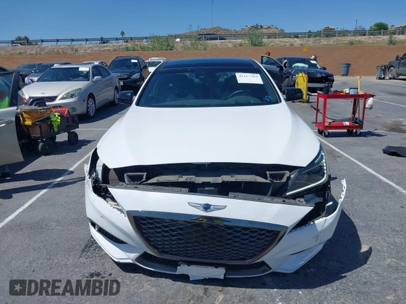 2019 Genesis G80 Sport with VIN KMTFN4JB5KU326120, listed as a IAAI auction lot 42317184 with 35,794 mi miles and . Bid and sale history available at DreamBid. Image 13.