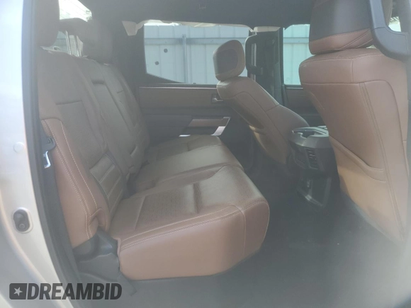 2022 Toyota Tundra 1794 Edition with VIN 5TFMA5AB0NX005774, listed as a Copart auction lot 85735374 with 75,415 mi miles and Salvage title. Bid and sale history available at DreamBid. Image 10.