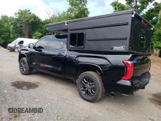 2023 Toyota Tundra Platinum with VIN 5TFNA5EC3PX017198, listed as a Copart auction lot 62857595 with 16,571 mi miles and Salvage title. Bid and sale history available at DreamBid. Image 2.