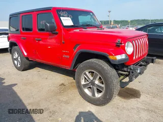 2020 Jeep Wrangler Unlimited Sahara с VIN 1C4HJXEN0LW184564, выставлен на аукционе IAAI как лот 42439173 с пробегом 79 426 миль миль и . История ставок и продаж доступна на DreamBid. Изображение 1.