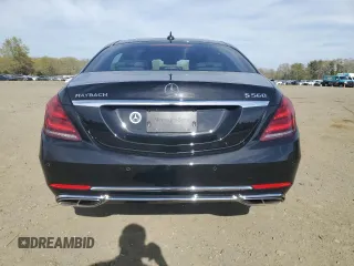 2020 Mercedes-Benz S-Class Maybach S 560 with VIN W1KUX8GB0LA558390, listed as a Copart auction lot 54248695 with 21,157 mi miles and Non Repairable. Bid and sale history available at carsss.com. Image 6.
