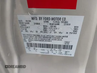 2010 Mercury Mariner Premier с VIN 4M2CN8HG6AKJ03051, выставлен на аукционе IAAI как лот 42176596 с пробегом 154 041 миль миль и . История ставок и продаж доступна на DreamBid. Изображение 9.