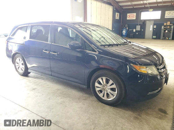 2015 Honda Odyssey EX z VIN 5FNRL5H48FB035981, wystawiony jako Copart lot #51459075 z przebiegiem 198 079 mil mil oraz Czysty tytuł • Clean title. Historia ofert i sprzedaży dostępna na DreamBid. Obrazek 4.