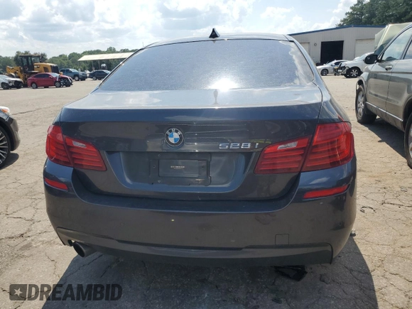 2015 BMW 5 Series 528i with VIN WBA5A5C5XFD513763, listed as a Copart auction lot 63825535 with 147,982 mi miles and Salvage title. Bid and sale history available at DreamBid. Image 6.