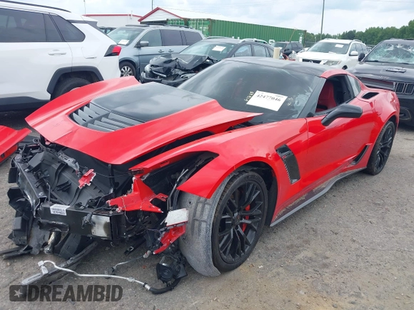 2016 Chevrolet Corvette Z06 3LZ with VIN 1G1YU2D66G5605051, listed as a IAAI auction lot 42477046 with 77,980 mi miles and . Bid and sale history available at DreamBid. Image 19.
