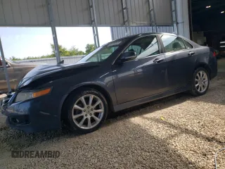 2007 Acura TSX with VIN JH4CL96877C001675, listed as a Copart auction lot 60105845 with 173,330 mi miles and Salvage title. Bid and sale history available at DreamBid. Image 1.
