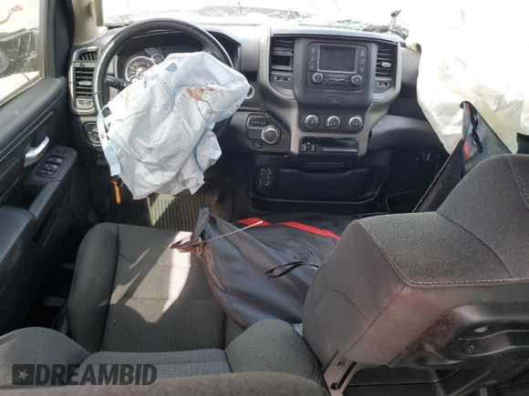 2020 Ram 1500 Tradesman with VIN 1C6RRECT3LN179620, listed as a Copart auction lot 58018845 with 52,379 mi miles and Salvage title. Bid and sale history available at DreamBid. Image 8.