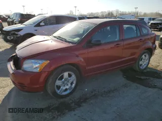 2009 Dodge Caliber SXT with VIN 1B3HB48A69D224267, listed as a Copart auction lot 48236845 with 128,213 mi miles and Salvage Title. Bid and sale history available at carsss.com. Image 1.