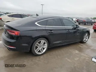 2019 Audi A5 Sportback Premium with VIN WAUANCF5XKA063501, listed as a Copart auction lot 52100095 with 159,763 mi miles and Clean title. Bid and sale history available at DreamBid. Image 3.