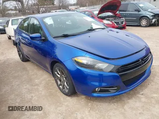2014 Dodge Dart SXT with VIN 1C3CDFBB1ED692972, listed as a IAAI auction lot 41958041 with 108,765 mi miles. Bid and sale history available at carsss.com. Image 1.