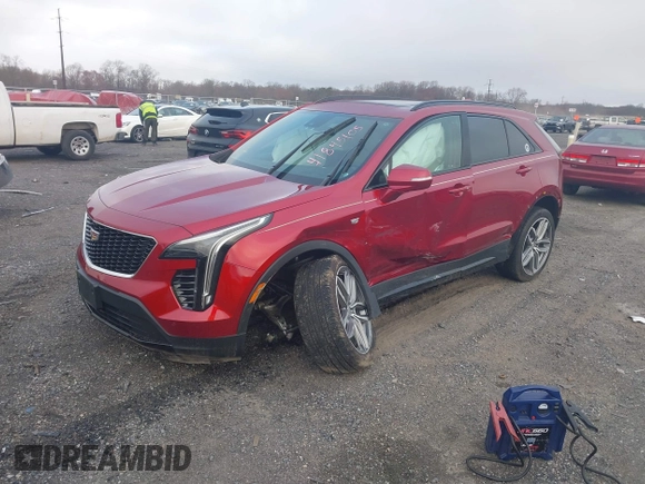2021 Cadillac XT4 AWD Sport with VIN 1GYFZFR43MF006039, listed as a IAAI auction lot 41845105 with 19,289 mi miles and . Bid and sale history available at DreamBid. Image 17.