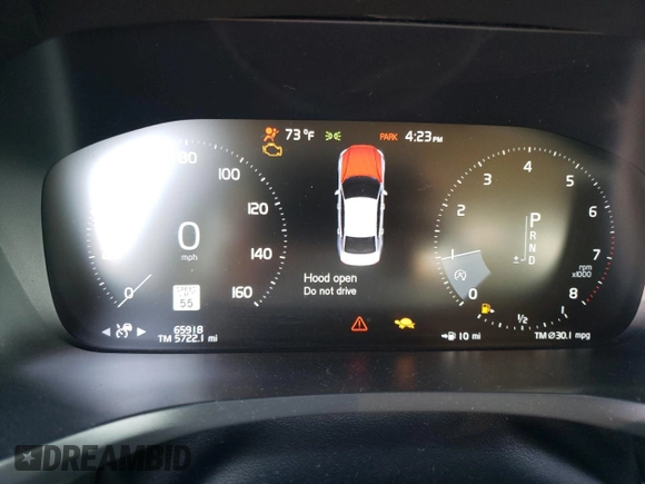 2020 Volvo S60 Momentum with VIN 7JR102FK1LG045213, listed as a Copart auction lot 41913524 with 65,918 mi miles. Bid and sale history available at carsss.com. Image 9.