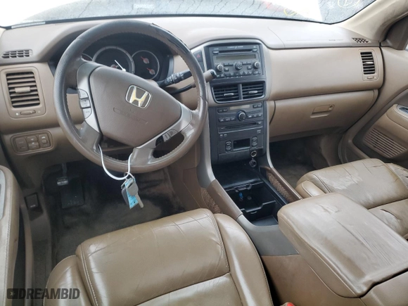 2006 Honda Pilot EX-L with RES with VIN 5FNYF28666B035206, listed as a Copart auction lot 43287705 with 214,327 mi miles and Clean Title. Bid and sale history available at carsss.com. Image 8.