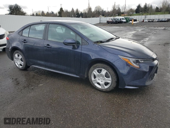 2022 Toyota Corolla LE with VIN 5YFEPMAE1NP351175, listed as a Copart auction lot 45944445 with 58,578 mi miles and Salvage Title. Bid and sale history available at carsss.com. Image 4.