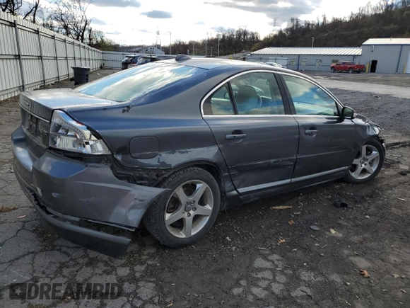 2008 Volvo S80 3.0L Turbo с VIN YV1AH992381058996, выставлен на аукционе Copart как лот 78398504 с пробегом 162 549 миль миль и Списание • Salvage title. История ставок и продаж доступна на DreamBid. Изображение 3.