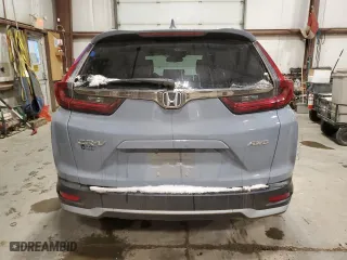 2022 Honda CR-V EX-L with VIN 2HKRW2H83NH209836, listed as a Copart auction lot 81755214 with 93,287 mi miles and Salvage Title. Bid and sale history available at carsss.com. Image 6.