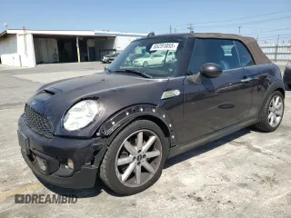 2013 MINI Convertible S with VIN WMWZP3C57DT551006, listed as a Copart auction lot 65291055 with 159,068 mi miles and Clean title. Bid and sale history available at DreamBid. Image 1.