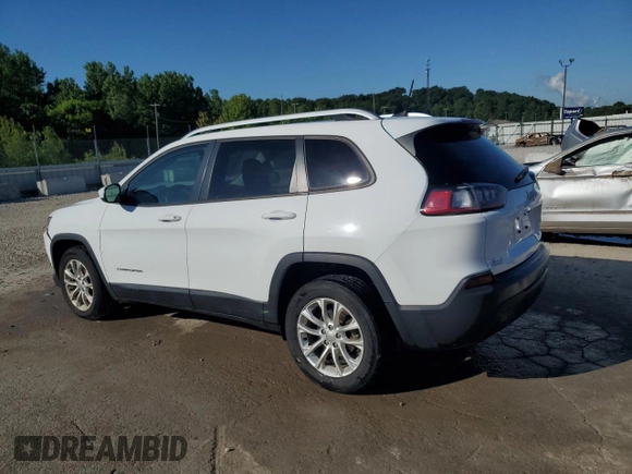 2020 Jeep Cherokee Latitude with VIN 1C4PJLCB9LD525694, listed as a Copart auction lot 58181565 with 37,106 mi miles and Salvage title. Bid and sale history available at DreamBid. Image 2.