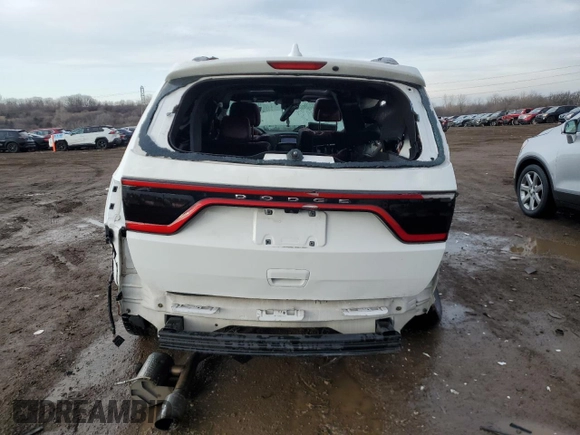 2020 Dodge Durango SRT with VIN 1C4SDJGJXLC257560, listed as a Copart auction lot 46684895 with 103,602 mi miles and Non Repairable. Bid and sale history available at DreamBid. Image 6.