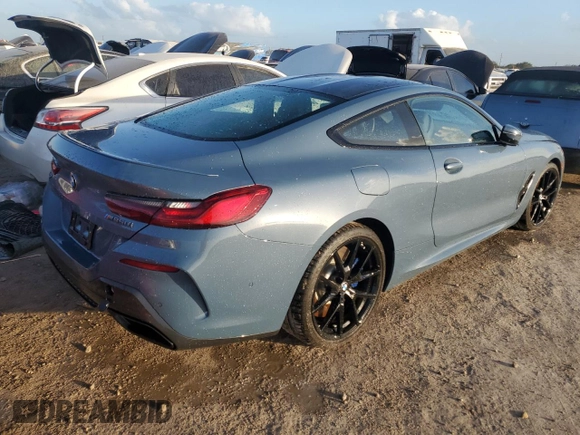 2019 BMW 8 Series M850i xDrive with VIN WBABC4C5XKBU96377, listed as a Copart auction lot 78427404 with 996 mi miles and Non Repairable. Bid and sale history available at carsss.com. Image 3.