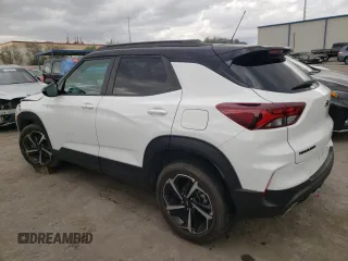 2023 Chevrolet TrailBlazer RS with VIN KL79MTSL6PB043824, listed as a Copart auction lot 52420194 with 15,608 mi miles and . Bid and sale history available at DreamBid. Image 2.
