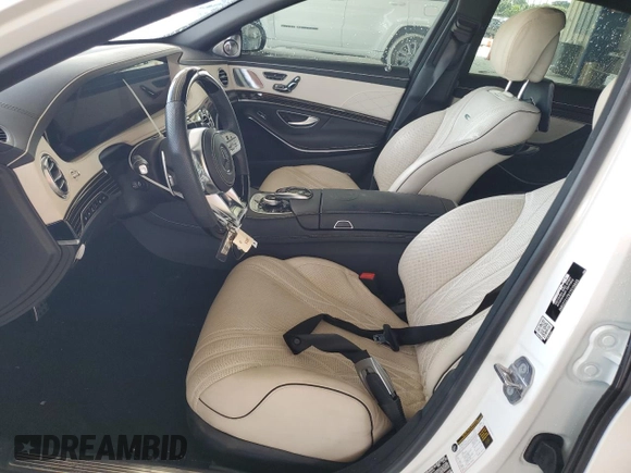 2020 Mercedes-Benz S 65 AMG with VIN W1KUG7KB5LA530117, listed as a Copart auction lot 52976995 with 11,363 mi miles and Non repairable. Bid and sale history available at DreamBid. Image 7.
