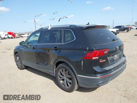 2024 Volkswagen Tiguan SE with VIN 3VVNB7AXXRM031028, listed as a IAAI auction lot 41832841 with 16,170 mi miles and . Bid and sale history available at DreamBid. Image 14.