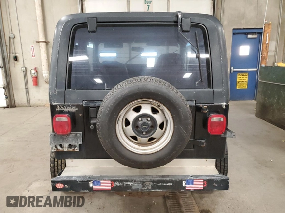 1990 Jeep Wrangler "S" with VIN 2J4FY19E7LJ511490, listed as a Copart auction lot 83990684 with 133,833 mi miles and Clean Title. Bid and sale history available at carsss.com. Image 6.