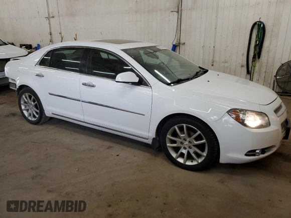 2011 Chevrolet Malibu LTZ with VIN 1G1ZE5EU4BF358597, listed as a Copart auction lot 50094405 with 116,463 mi miles and Salvage Title. Bid and sale history available at DreamBid. Image 4.
