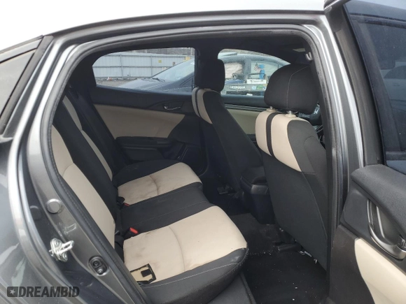 2017 Honda Civic Hatchback Sport with VIN SHHFK7H46HU408373, listed as a Copart auction lot 88294155 with 82,848 mi miles and Salvage Title. Bid and sale history available at carsss.com. Image 10.