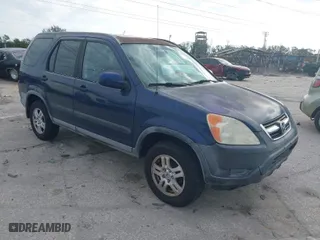 2003 Honda CR-V EX with VIN SHSRD77843U158226, listed as a IAAI auction lot 41491933 with 154,782 mi miles. Bid and sale history available at carsss.com. Image 1.