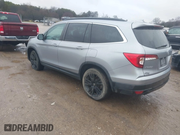 2022 Honda Pilot Special Edition with VIN 5FNYF6H25NB062612, listed as a IAAI auction lot 41543052 with 31,950 mi miles. Bid and sale history available at carsss.com. Image 3.
