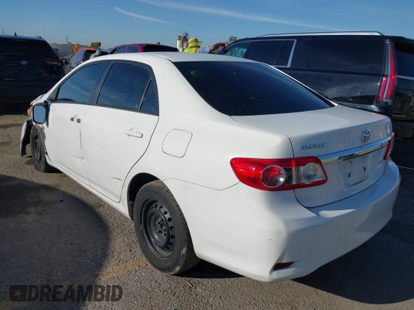 2011 Toyota Corolla L with VIN 2T1BU4EE7BC672168, listed as a IAAI auction lot 41735610 with 168,274 mi miles. Bid and sale history available at carsss.com. Image 3.