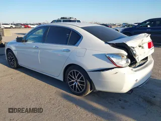 2015 Honda Accord Sport with VIN 1HGCR2F51FA083086, listed as a IAAI auction lot 41411266 with 205,186 mi miles and . Bid and sale history available at DreamBid. Image 3.