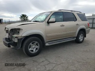 2002 Toyota Sequoia SR5 with VIN 5TDZT34A62S097241, listed as a Copart auction lot 48896285 with 245,591 mi miles and Salvage Title. Bid and sale history available at carsss.com. Image 1.