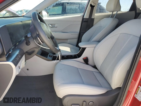 2024 Hyundai Kona Limited with VIN KM8HECA37RU069770, listed as a Copart auction lot 74526904 with 5,319 mi miles and Non Repairable. Bid and sale history available at carsss.com. Image 7.