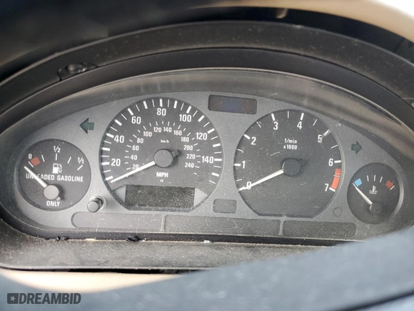1996 BMW 3-Series Z3 with VIN 4USCH7321TLB75692, listed as a Copart auction lot 44174155 with 0 mi miles and Non Repairable. Bid and sale history available at carsss.com. Image 9.