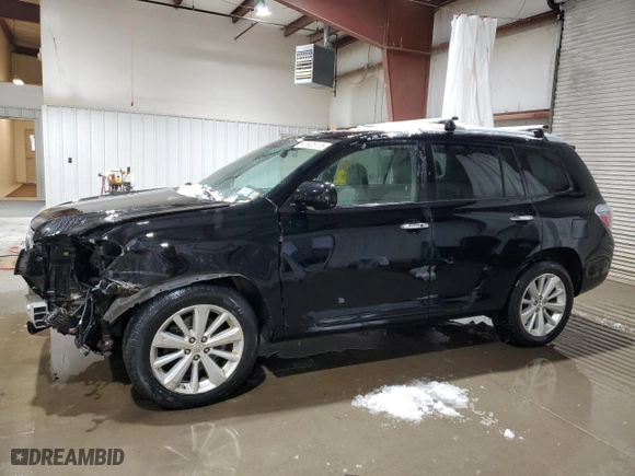 2010 Toyota Highlander Hybrid Limited w/3rd Row with VIN JTEJW3EH1A2047736, listed as a Copart auction lot 41925115 with 192,584 mi miles and Salvage Title. Bid and sale history available at carsss.com. Image 1.