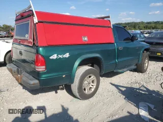 2003 Dodge Dakota with VIN 1D7GG16X73S359140, listed as a Copart auction lot 72383124 with 0 mi miles and Salvage Title. Bid and sale history available at carsss.com. Image 3.