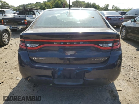 2013 Dodge Dart Limited with VIN 1C3CDFCA1DD148119, listed as a Copart auction lot 70910904 with 118,148 mi miles and Non Repairable. Bid and sale history available at carsss.com. Image 6.