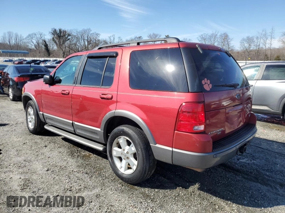 2003 Ford Explorer XLT z VIN 1FMZU63W83ZA78102, wystawiony jako Copart lot #44951235 z przebiegiem 200 653 mil mil oraz Szkoda całkowita • Salvage title. Historia ofert i sprzedaży dostępna na DreamBid. Obrazek 2.