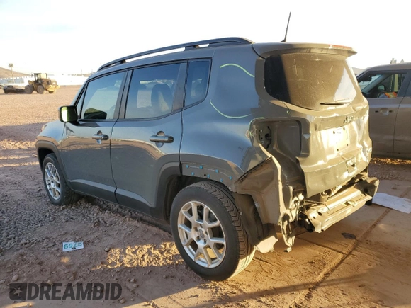 2020 Jeep Renegade Latitude с VIN ZACNJABB6LPM03354, выставлен на аукционе Copart как лот 85270054 с пробегом Не указан миль и Списание • Salvage title. История ставок и продаж доступна на DreamBid. Изображение 2.