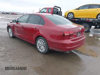 2016 Volkswagen Jetta Sedan 1.8T SEL with VIN 3VWL07AJ7GM392816, listed as a IAAI auction lot 41288306 with 55,915 mi miles. Bid and sale history available at carsss.com. Image 3.