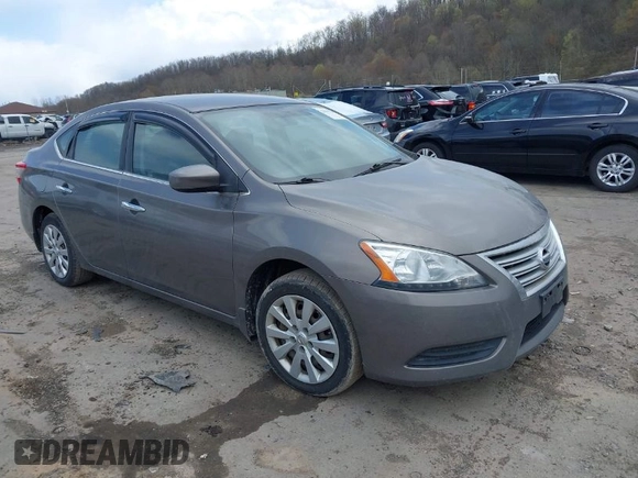 2015 Nissan Sentra S with VIN 3N1AB7AP1FY383368, listed as a IAAI auction lot 42035363 with 192,024 mi miles and . Bid and sale history available at DreamBid. Image 1.