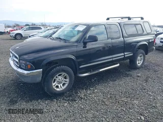 2004 Dodge Dakota SLT with VIN 1D7HG42N94S618531, listed as a IAAI auction lot 41741467 with 202,422 mi miles. Bid and sale history available at carsss.com. Image 2.