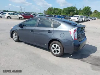 2012 Toyota Prius One with VIN JTDKN3DU4C1591831, listed as a IAAI auction lot 41918102 with 167,443 mi miles. Bid and sale history available at carsss.com. Image 3.